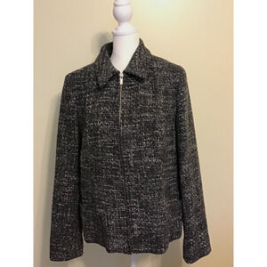 Jones New York Women's Signature‎ Collection Tweed Jacket Size 12